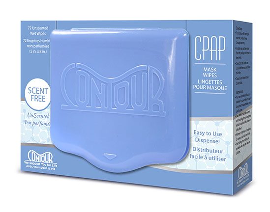 Image LINGETTE NETTOYANTE POUR CPAP INODORE